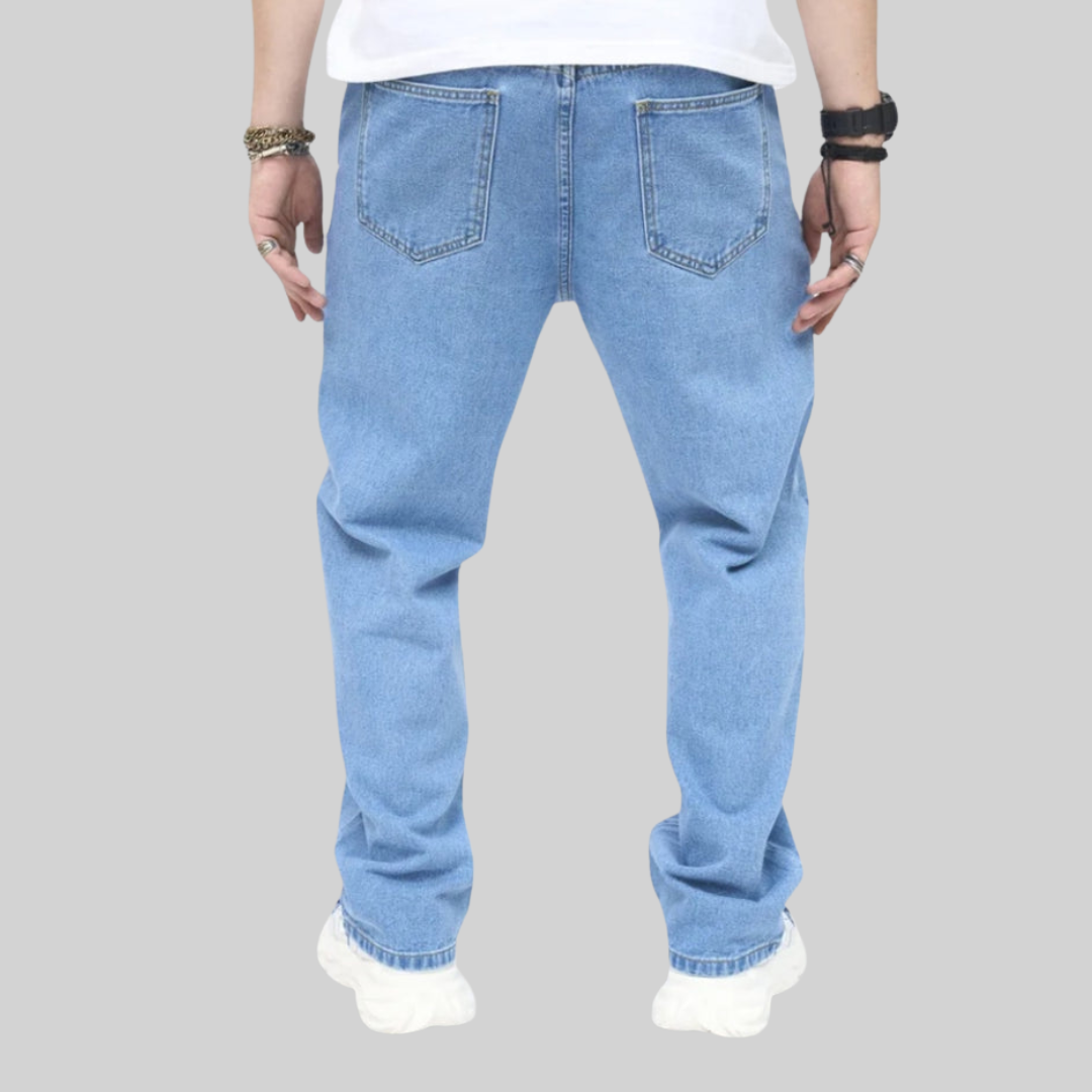 Damen-Jeans Vintage Bestickt mit Schmetterlingen aus nachhaltigem Material-4