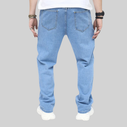 Damen-Jeans Vintage Bestickt mit Schmetterlingen aus nachhaltigem Material-4