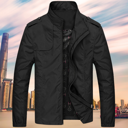 Variant image for Herren-Businessjacke, tailliert, erstklassiges Material-3