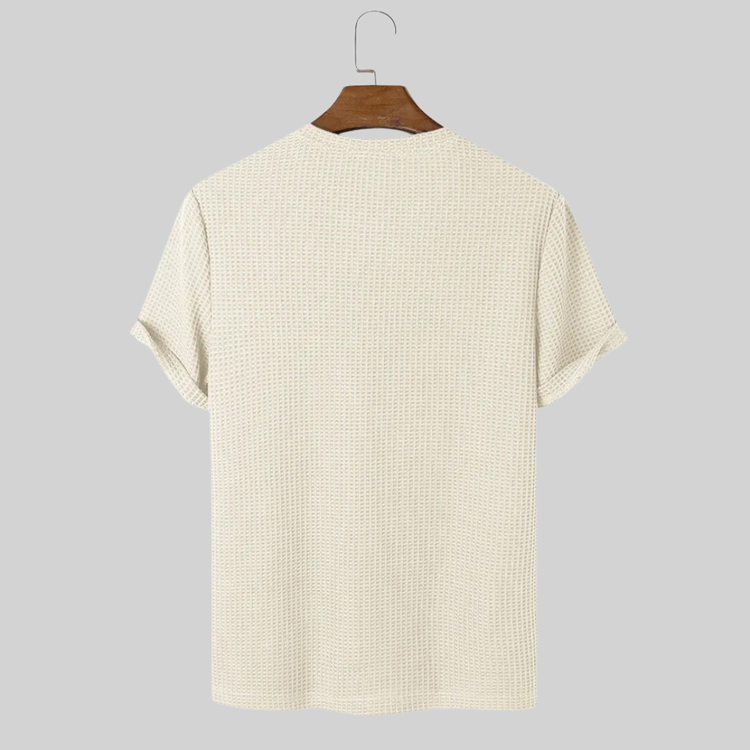 Damen-T-Shirt, Casual, runder Halsausschnitt, Polyester, lässige Passform-2