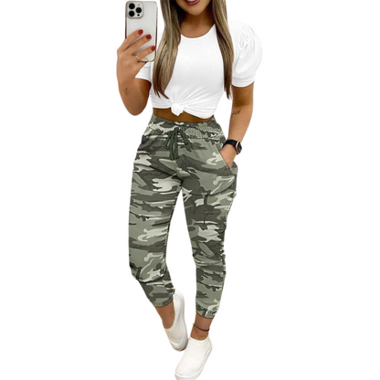 Variant image for Damen-Outfit-Set, schick, locker, runder Ausschnitt, synthetische Fasern-37