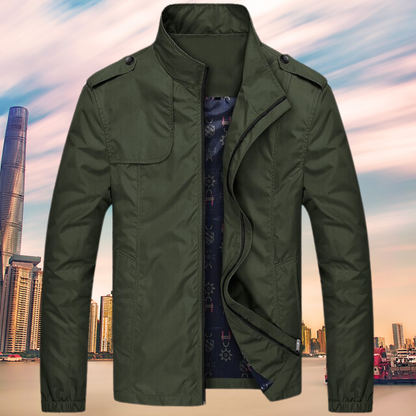 Herren-Businessjacke, tailliert, erstklassiges Material-1