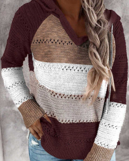 Variantenbild für Damen-Kapuzenpullover im Bohemian-Stil aus 100% Baumwolle-17