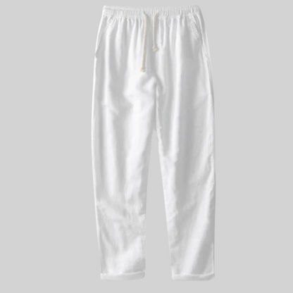 Herren-Streetwear-Set, lässiges Leinen, Baumwolle 4
