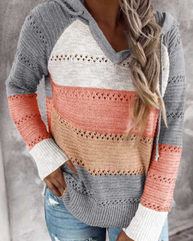 Variantbild für Damen Kapuzenpullover im Boho-Stil, 100% Baumwolle-9