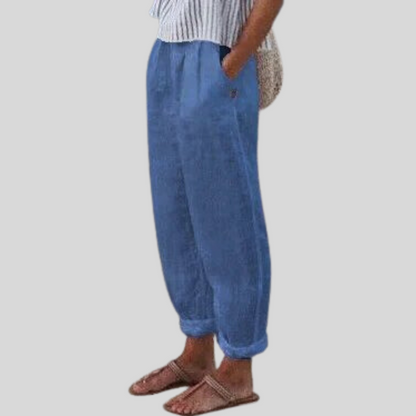 Damen-Hose, elegantes vielseitiges Polyester-3