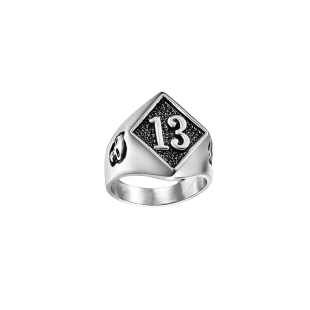 Variant image for Herrenring, Punk-Design, Edelstahl, Skelettmotiv-1