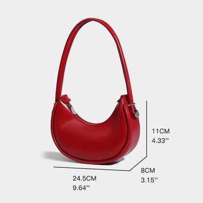 Damenhandtasche Elegant Veganes Leder Praktisch Kompakt-4