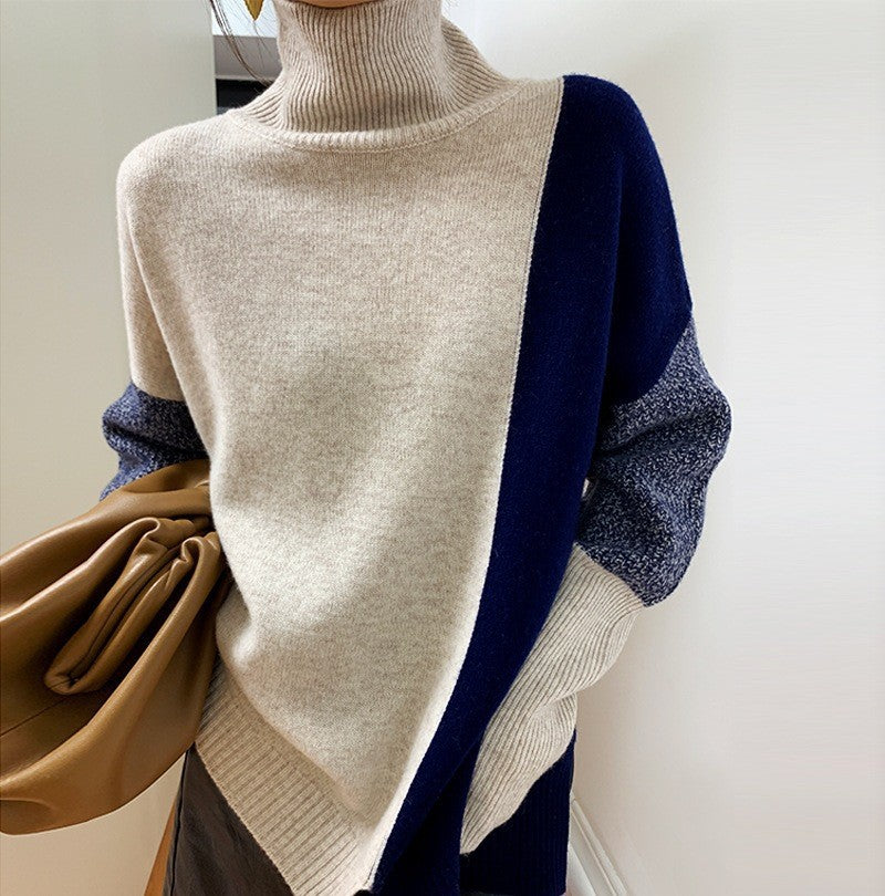 Damen-Strickpullover, moderne Baumwolle, komfortabel-2