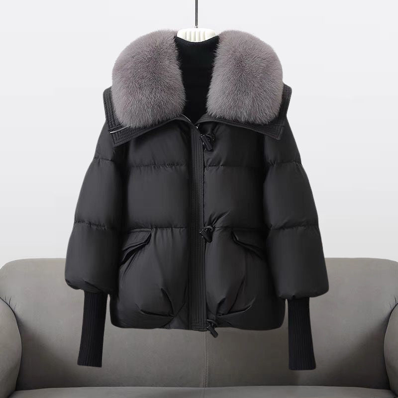 Damenjacke Elegantes Design Polyester für kalte Wetterbedingungen-1