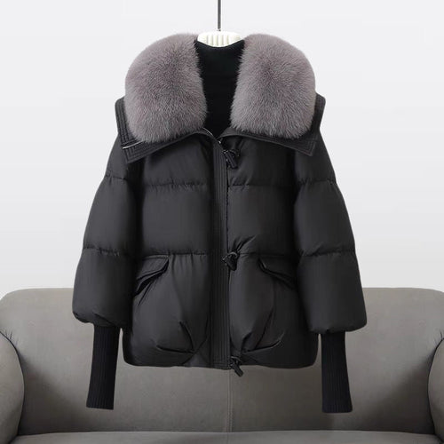 Damenjacke Elegantes Design Polyester für kalte Wetterbedingungen-1
