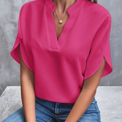 Damen Bluse Elegante Baumwollmischung Luftiges Design 10
