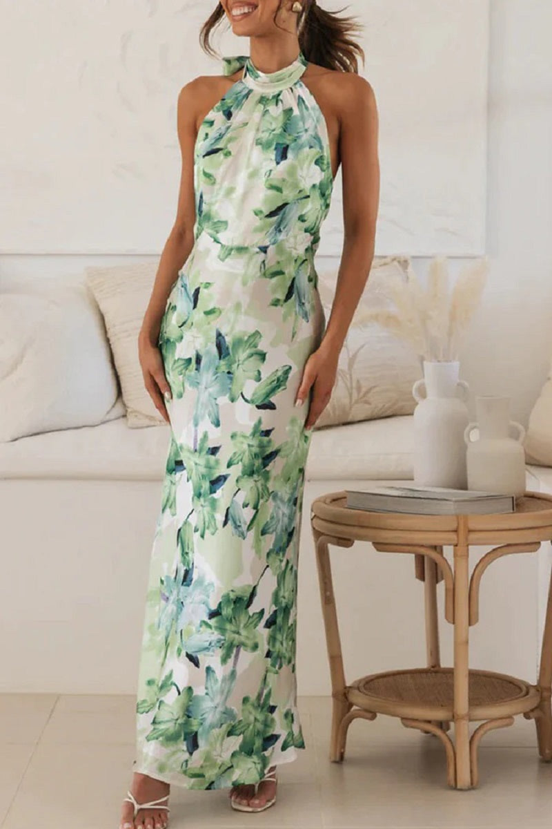 Variant image for Damen-Maxikleid, Eleganter Hochwertiger Stoff-5