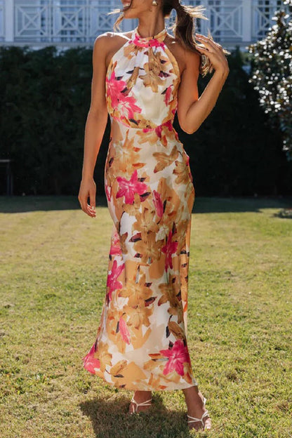 Variant image for Damen-Maxikleid, Eleganter Hochwertiger Stoff-9