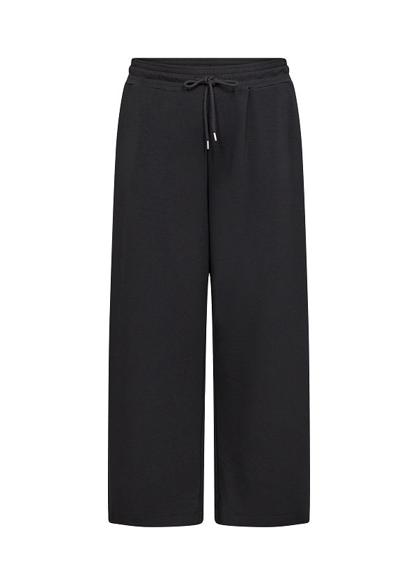 Hose mit Gummizug in Taille Damen Lockere Passform Modal Polyester Elastan-5