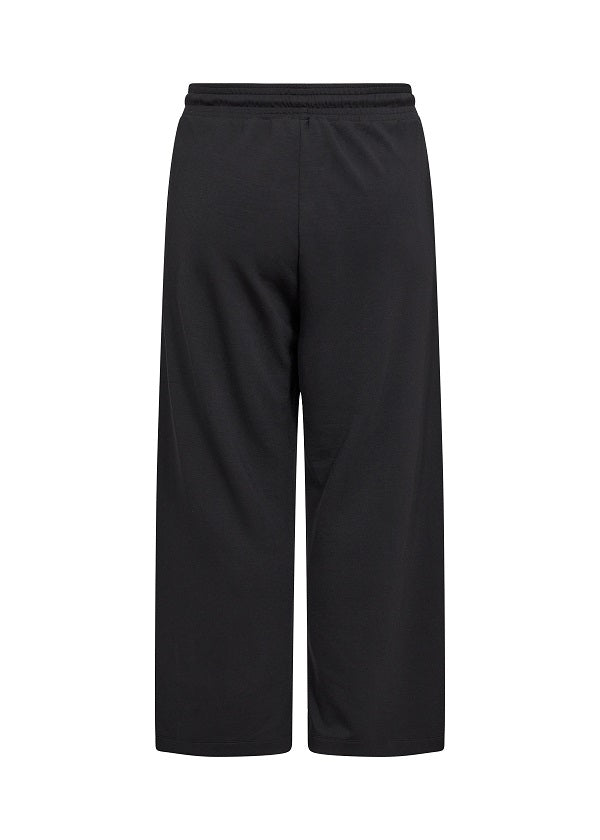 Hose mit Gummizug in Taille Damen Lockere Passform Modal Polyester Elastan-4