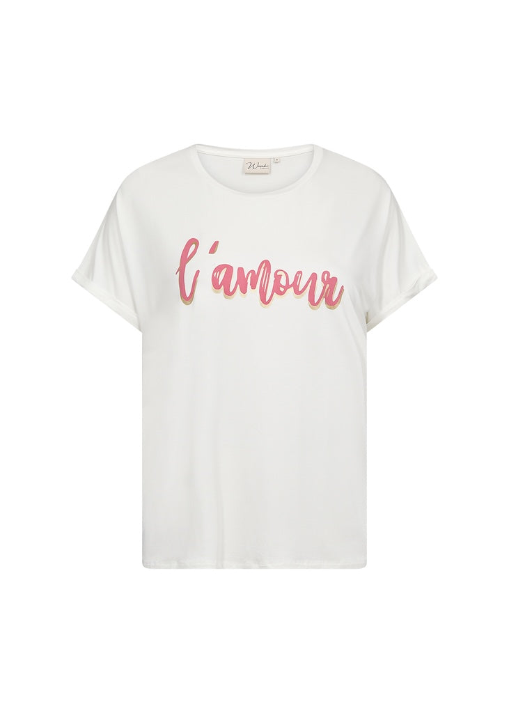 Damen-T-Shirt mit Rundhalsausschnitt und Print – weiches Lyocell-Elastan, lockere Passform, kurze Ärmel, erhältlich in den Größen S-XXL 4