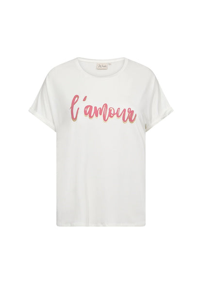 Damen-T-Shirt mit Rundhalsausschnitt und Print – weiches Lyocell-Elastan, lockere Passform, kurze Ärmel, erhältlich in den Größen S-XXL 4
