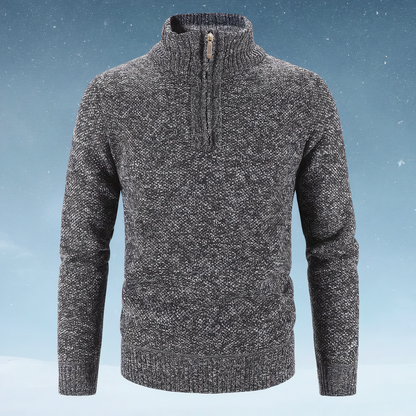 Variant image for Herren-Pullover, thermisches Design, weiches, Garnmischung-1