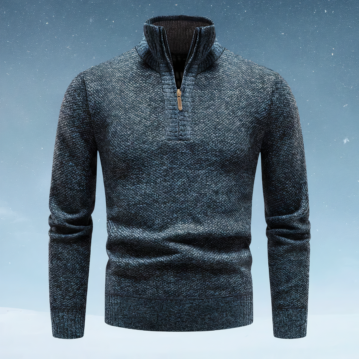 Variant image for Herren-Pullover, thermisches Design, weiches, Garnmischung-6