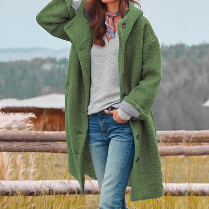 Damen-Winterjacke, Modernmantel, winddicht, hochwertiger Stoff 1