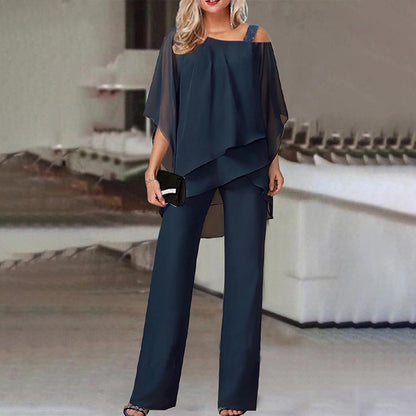 Variant image for Damen-Jumpsuit, schulterfrei, lange Hose, Polyester-24