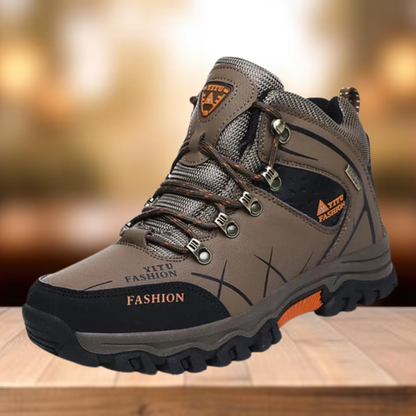 Herren-Wanderschuhe, wasserdichtes Veganleder, bequem und moderne, Design-5