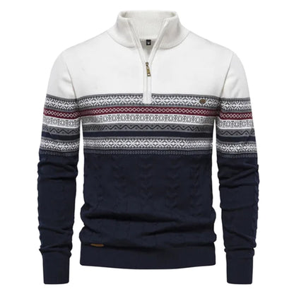 Herren-Winterpullover, Wollmix, modernes Design, komfortabel-1