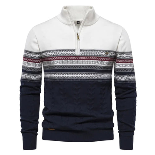 Herren-Winterpullover, Wollmix, modernes Design, komfortabel-1