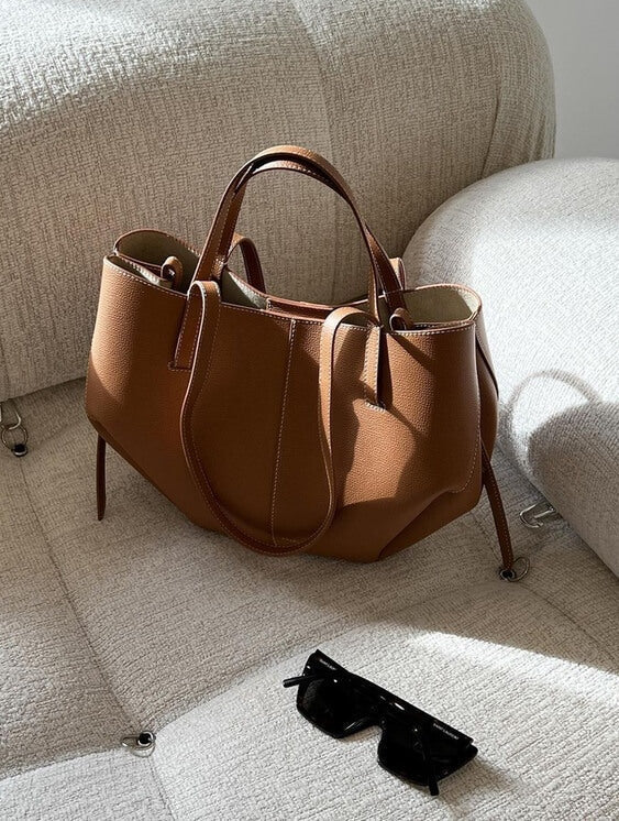 Damen Schultertasche Geräumige Vintage Stil Langlebiger Stoff 2