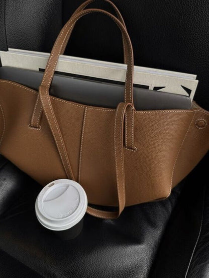 Damen Schultertasche Geräumige Vintage Stil Langlebiger Stoff 5