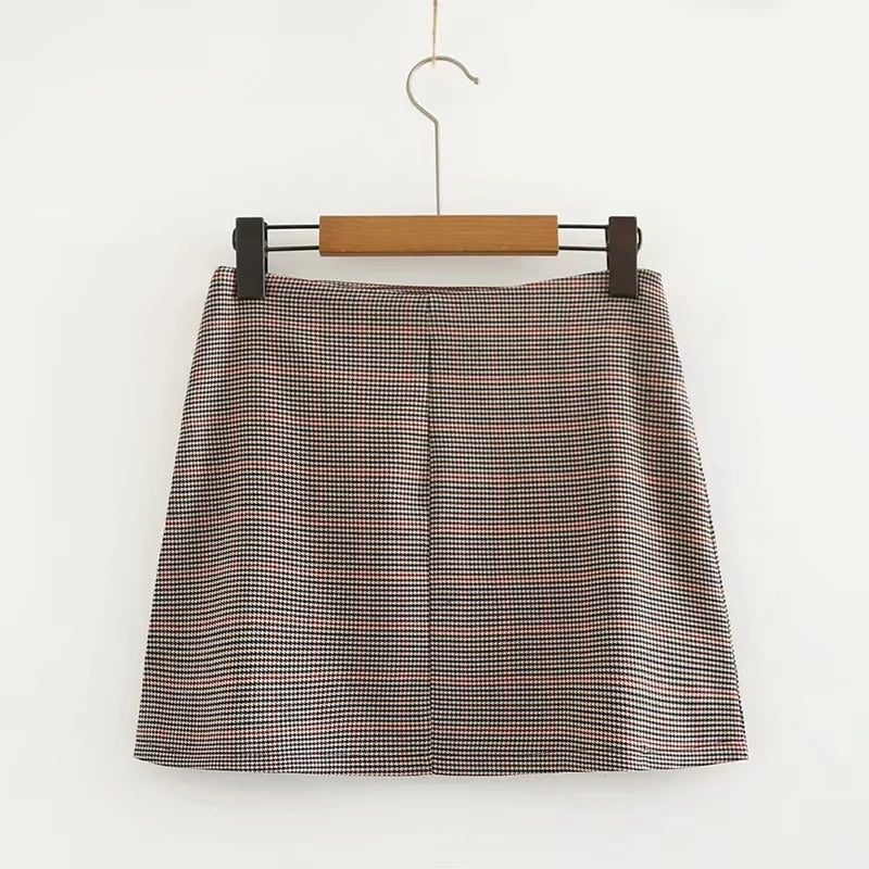 Damen-Minirock, Bleistiftform, Polyester, schwarz-5