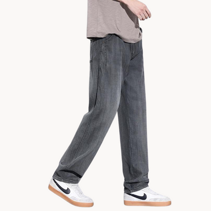 Variant image for Herren-Jeans, gerader Schnitt, Stretch, Denim-1