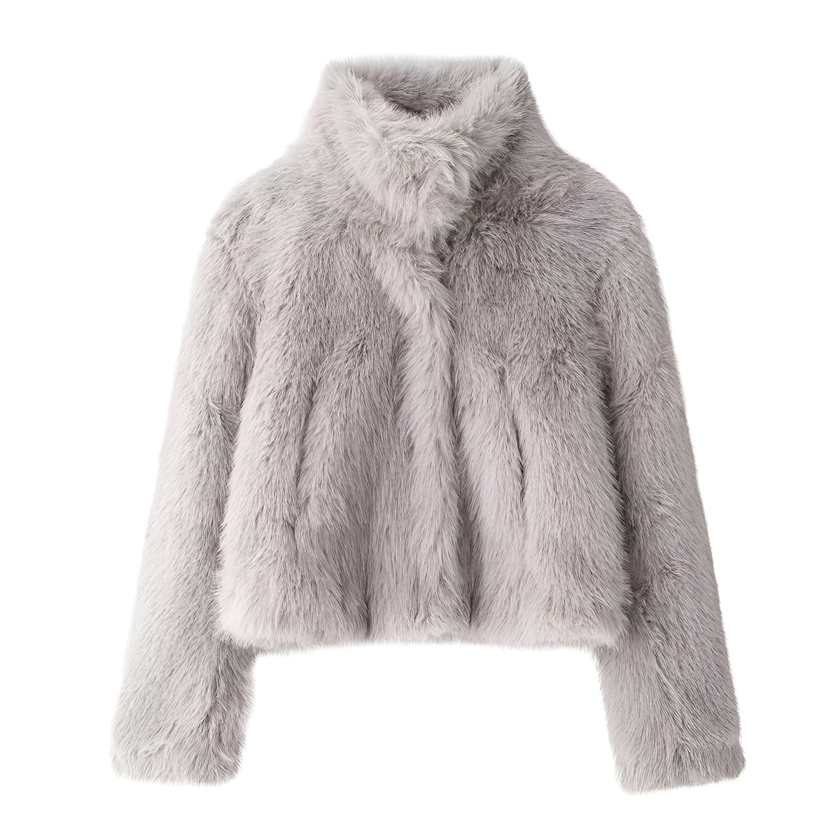 Damen-Mantel Lässig Schick Wollmischung-1