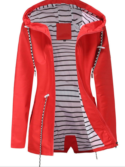 Herren Sommerjacke Sportliches Design Wasserdicht und Winddicht 5