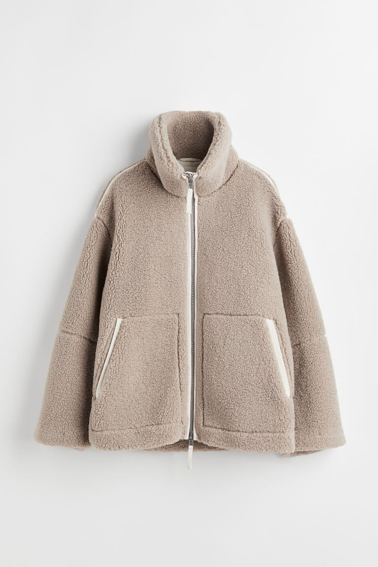Damen-Mantel Lässiger Stil Polyester Weich-1