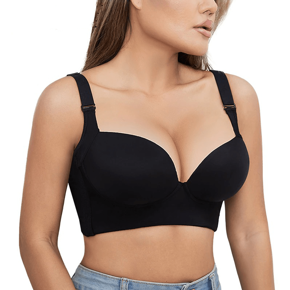 Damen-Push-Up-BH, bequem, Polyester-Spandex 4