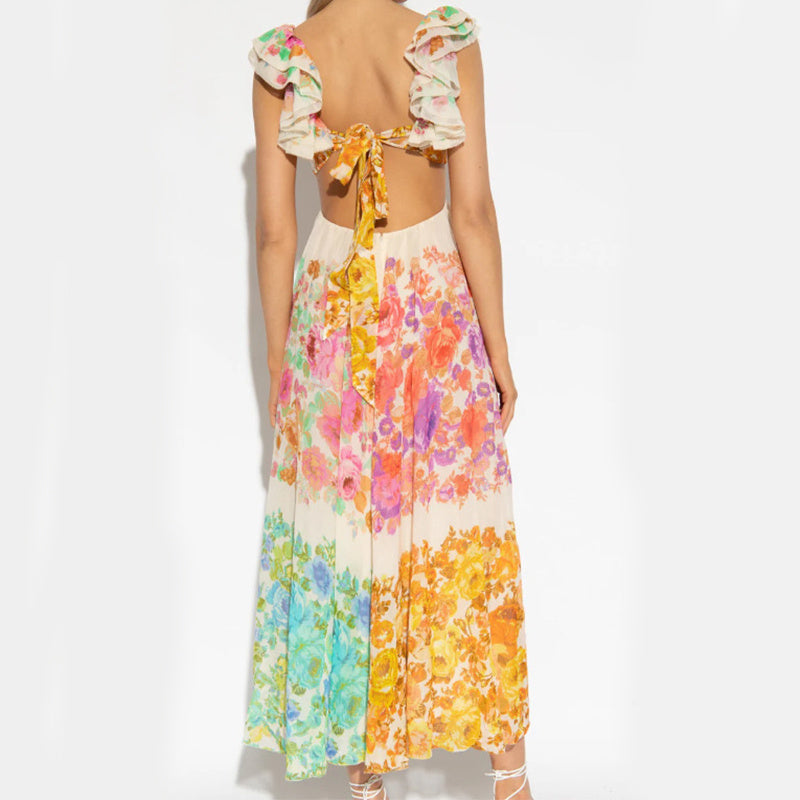 Damen-Sommerkleid, leicht, luftig, elegantes Design-2