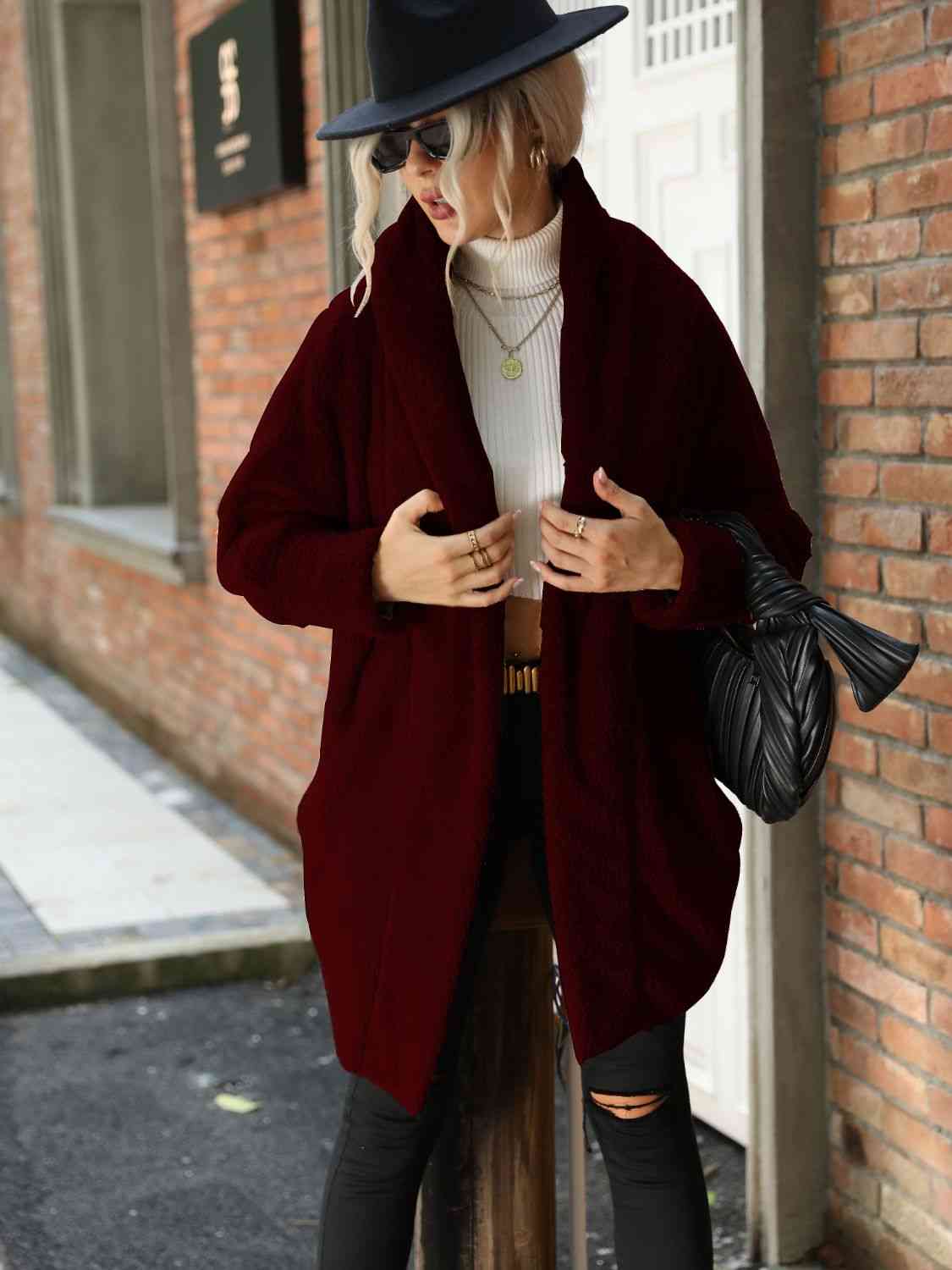 Variant image for Damenjacke Warm und Bequem Polyester für Kalte Tage-5