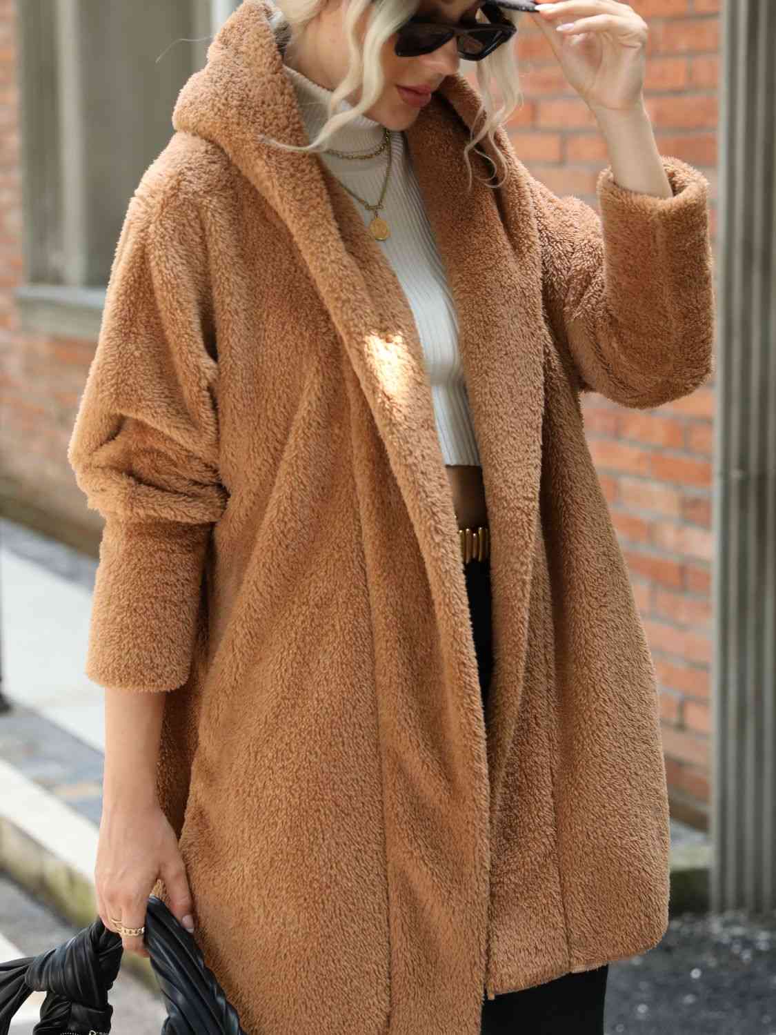 Damenjacke Warm und Bequem Polyester für Kalte Tage-3