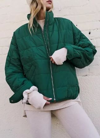 Damenjacke Stepp Trendy Polyester für Kalte Tage-3