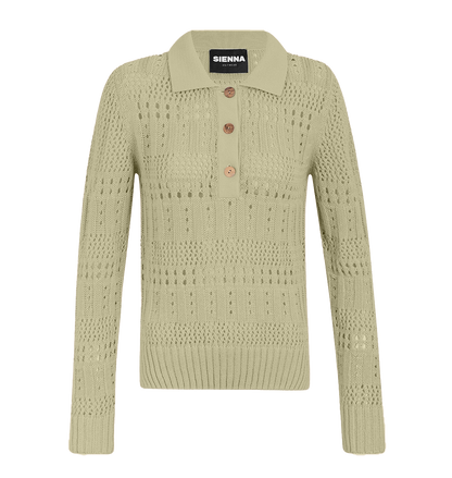 Unisex-Strickpullover aus Baumwolle für einen lässigen Stil 2