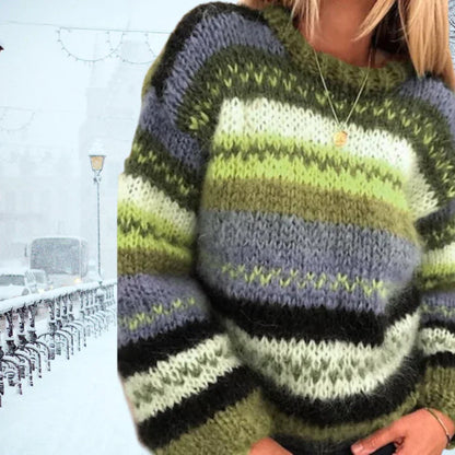 Langer Wintermantel Damen Lässiges Design Hochwertiges Material-1