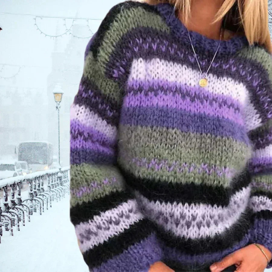 Langer Wintermantel Damen Lässiges Design Hochwertiges Material-3