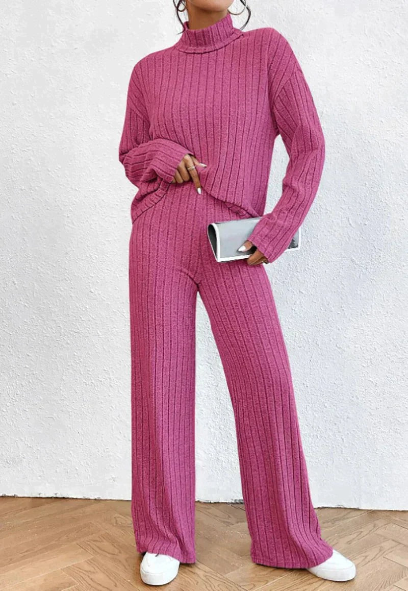 Damen-Strickpullover, und, Hose, Set, weiche Qualität 3