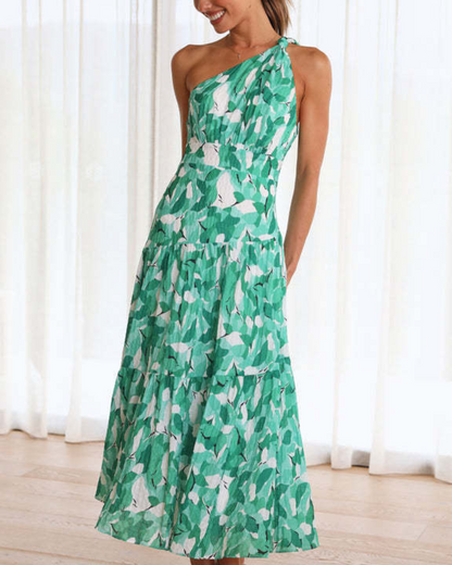 Damen-Maxikleid, zeitloser Stil, hochwertiges elegantes Kleid 3