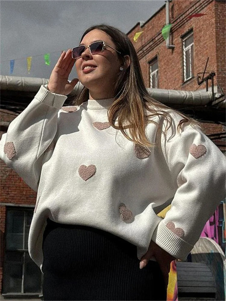 Damen-Strickpullover, lässig, Acryl-1