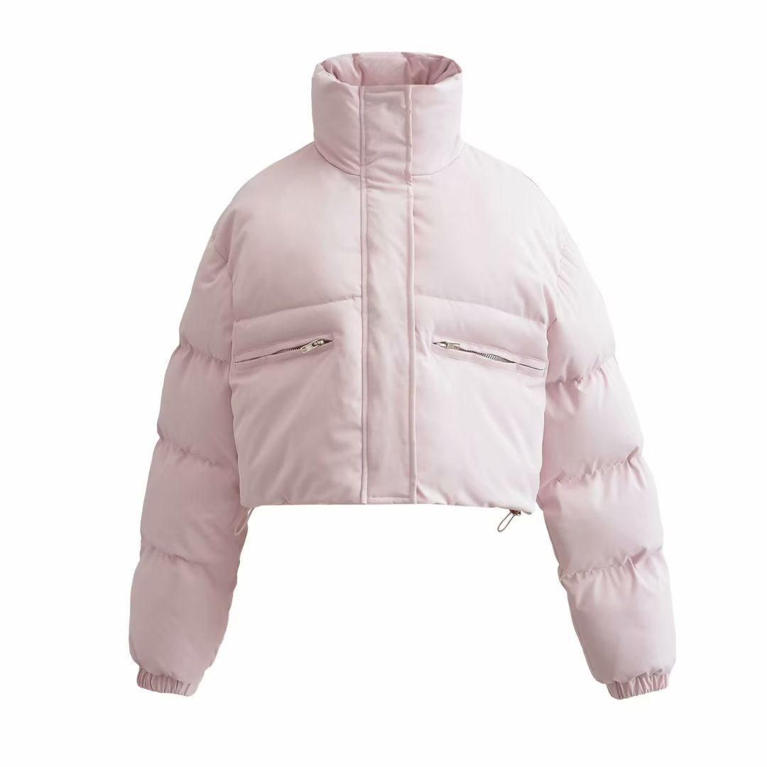 Lange Damen-Winterjacke in Oversize-Passform – Trendige Polyesterjacke für kalte Tage 1