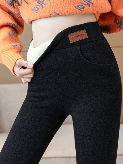 Variant image for Damen-Leggings, Slim Fit, Wärmendes Elastisches Material-1
