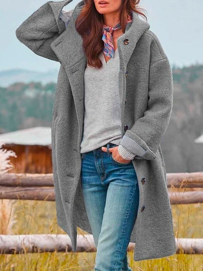 Herrenjacke, windschützend, schlichtes Design, langlebiger Stoff-4